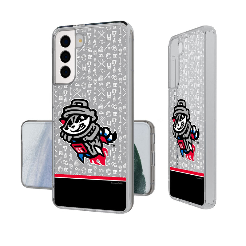 Rocket City Trash Pandas Memories Galaxy Clear Case