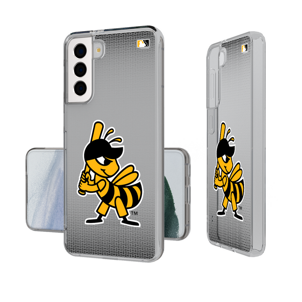 Salt Lake Bees Linen Galaxy Clear Phone Case