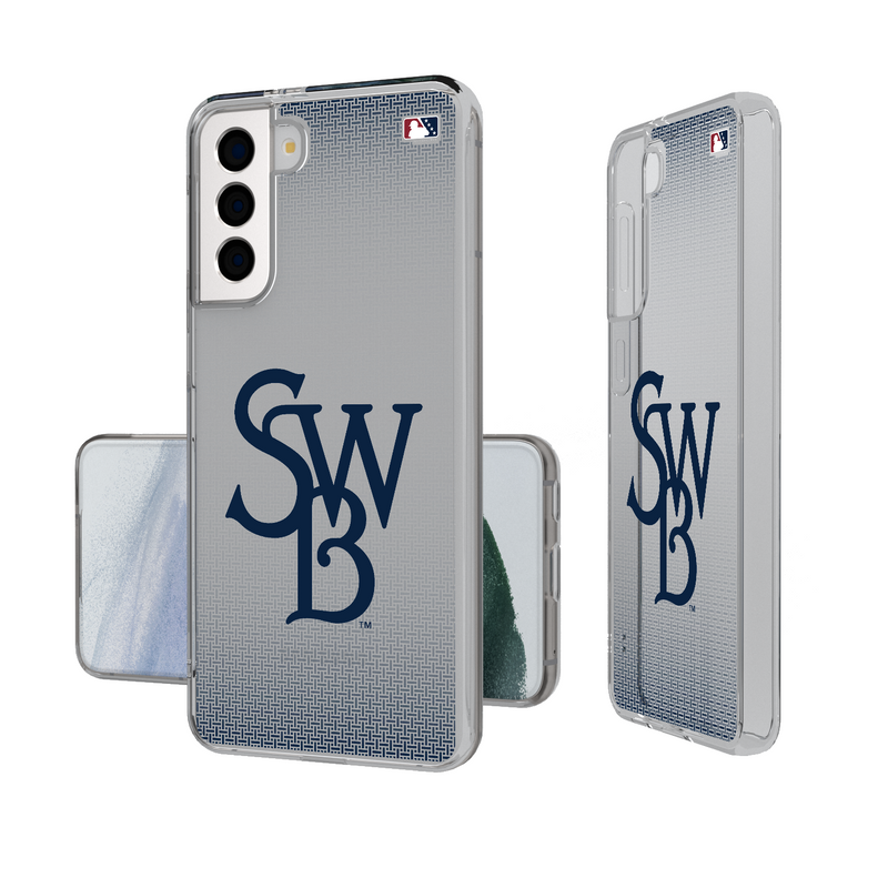 Scranton/Wilkes-Barre RailRiders Linen Galaxy Clear Phone Case