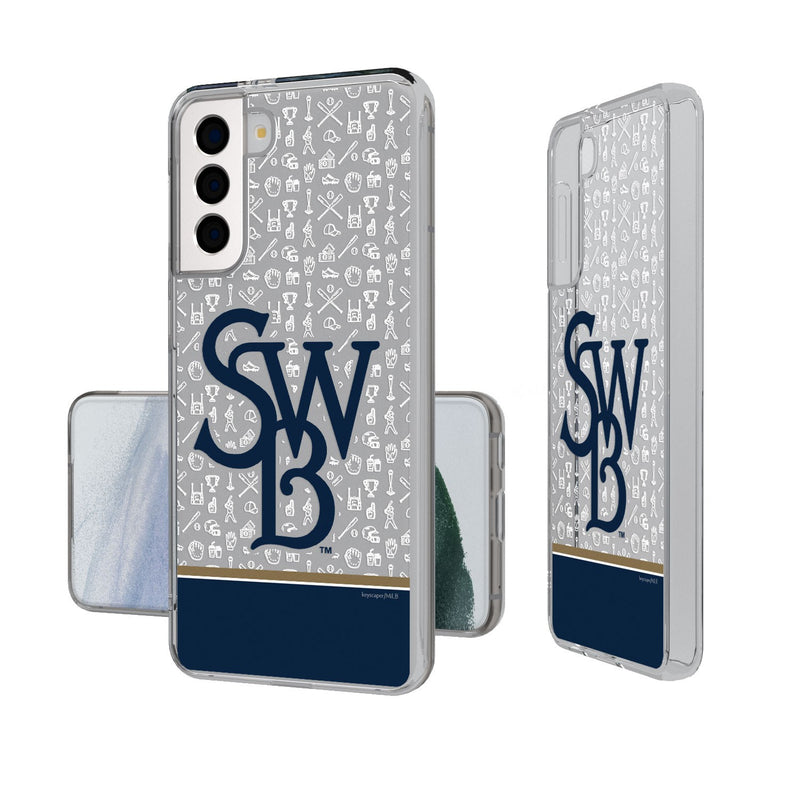 Scranton/Wilkes-Barre RailRiders Memories Galaxy Clear Case