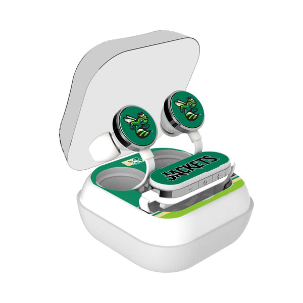 Augusta GreenJackets Stripe Wireless Earbuds