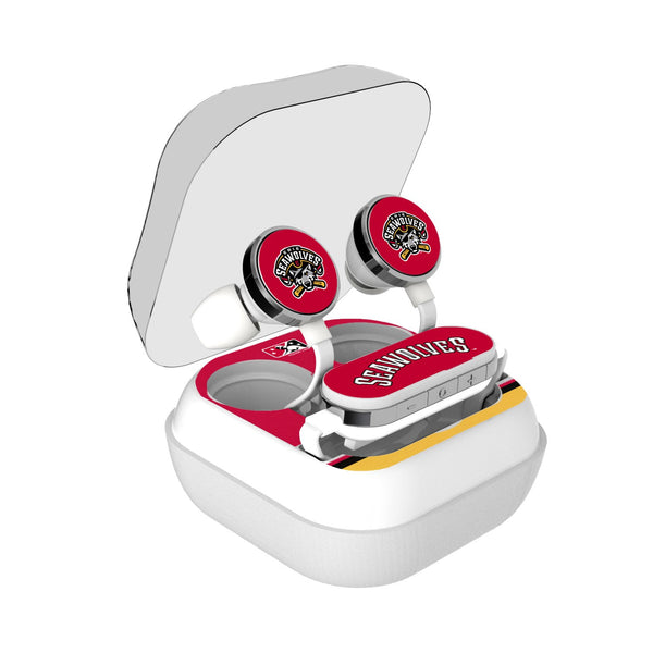 Erie SeaWolves Stripe Wireless Earbuds