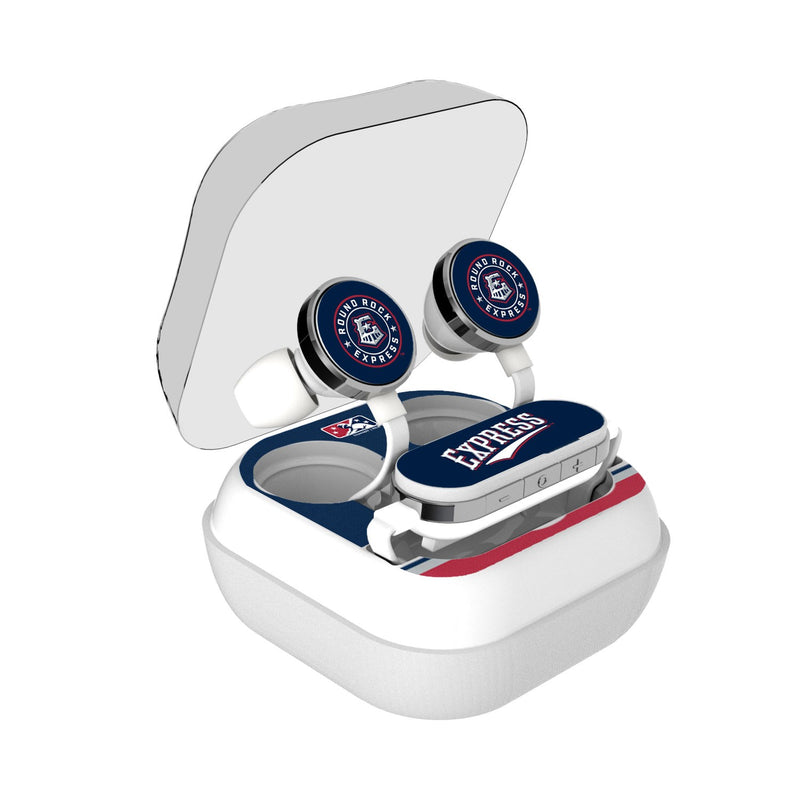 Round Rock Express Stripe Wireless Earbuds