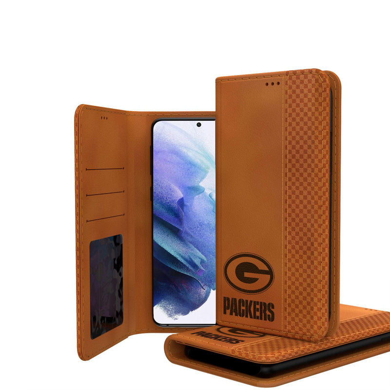 Green Bay Packers Burn Galaxy Folio Phone Case