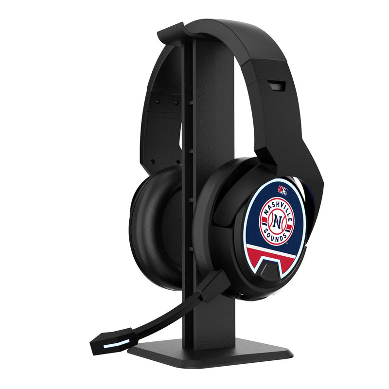 Nashville Sounds Stripe Gaming Headphones