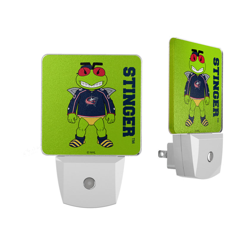 Columbus Blue Jackets Solid Night Light 2-Pack