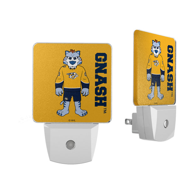 Nashville Predators Solid Night Light 2-Pack