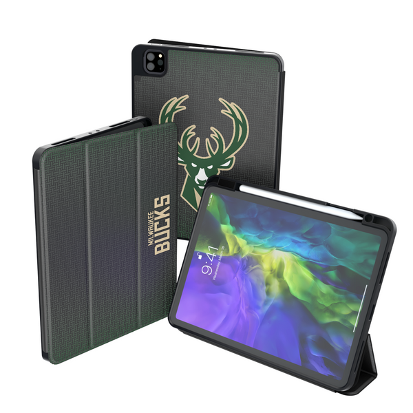 Milwaukee Bucks Linen iPad Tablet Case