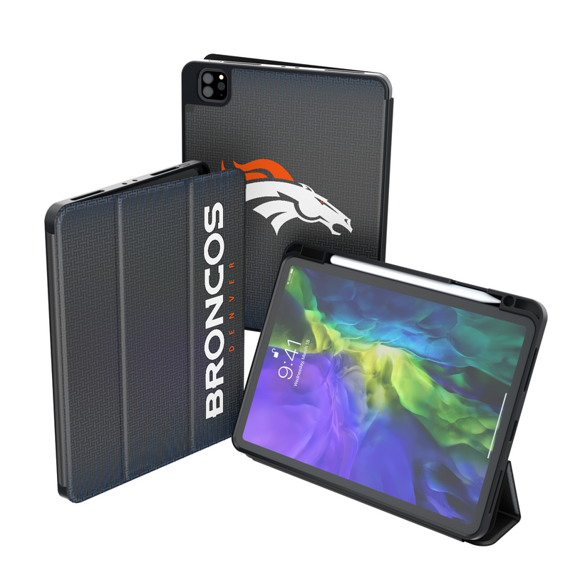 Denver Broncos Linen iPad Tablet Case