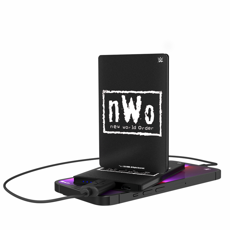 New World Order Clean 2500mAh Credit Card Powerbank