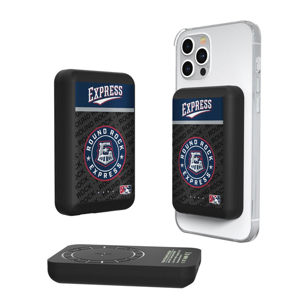 Round Rock Express Endzone Plus Wireless Mag Power Bank