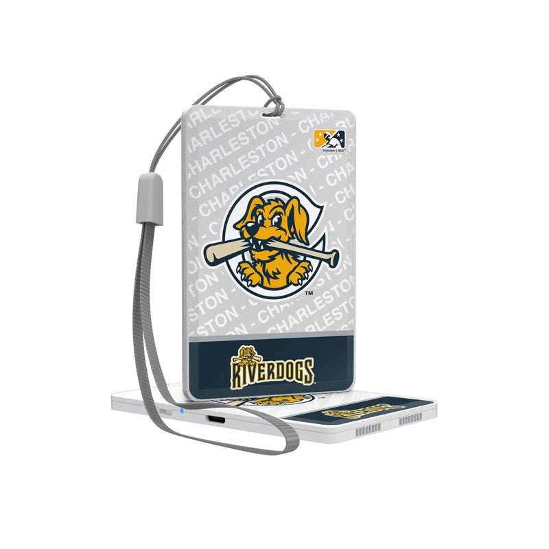 Charleston RiverDogs Endzone Plus Bluetooth Pocket Speaker