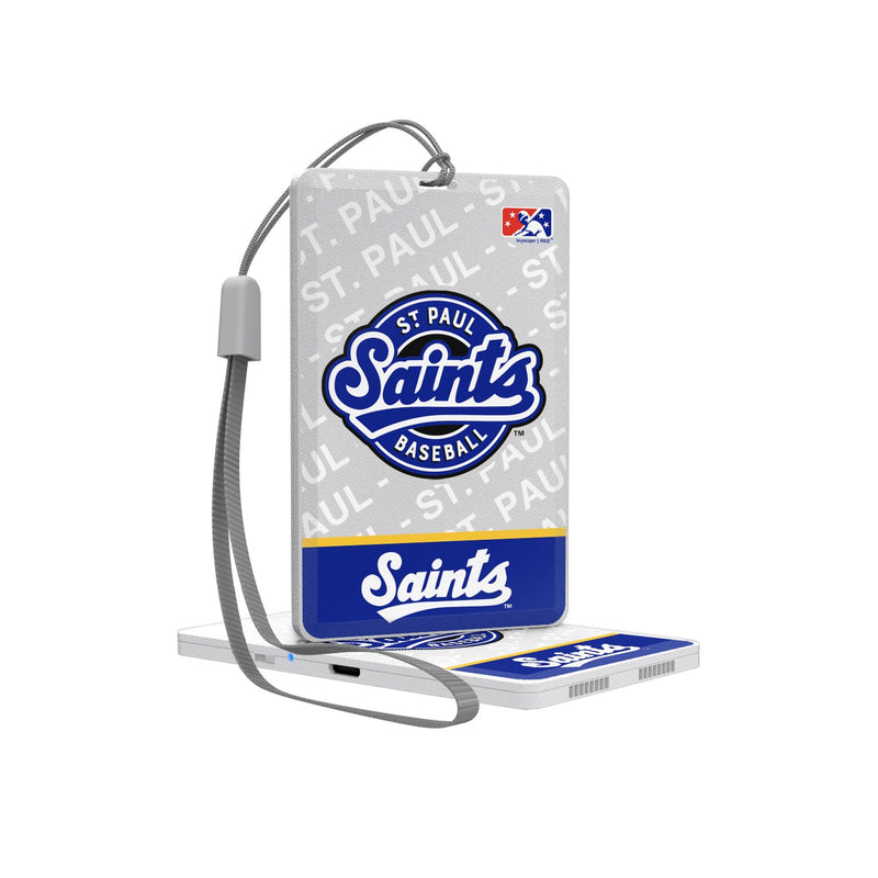 St. Paul Saints Endzone Plus Bluetooth Pocket Speaker