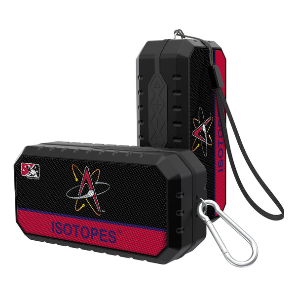 Albuquerque Isotopes Solid Wordmark Bluetooth Speaker