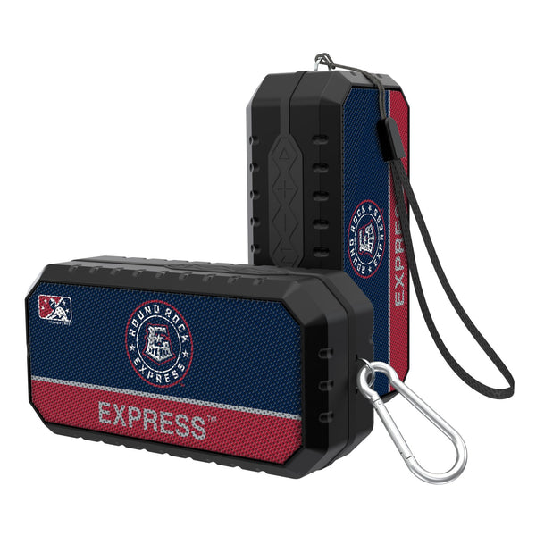 Round Rock Express Solid Wordmark Bluetooth Speaker