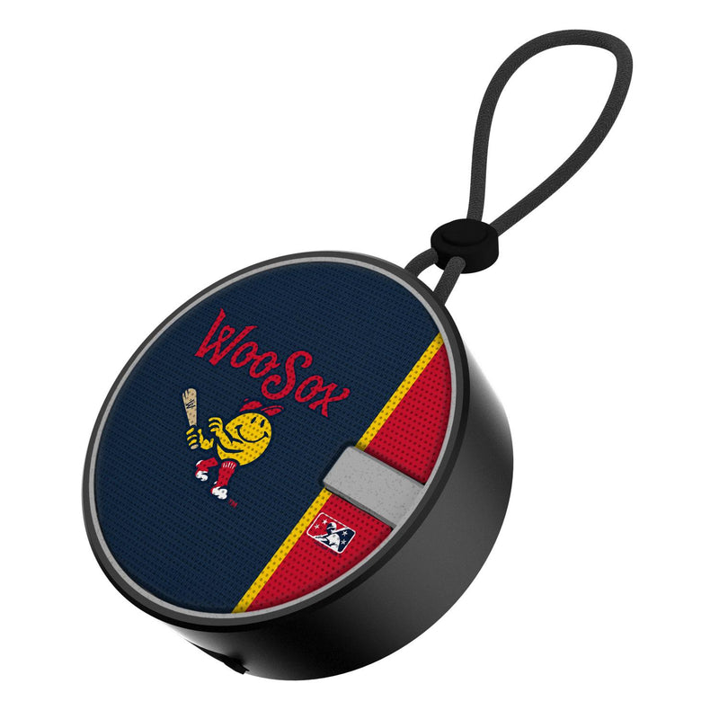 Worcester Red Sox Solid Wordmark Waterproof Speaker