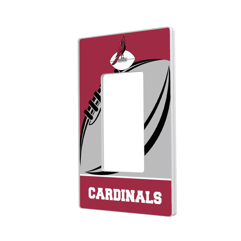 Chicago Cardinals 1947-1959 Historic Collection Passtime Hidden-Screw Light Switch Plate - Single Rocker