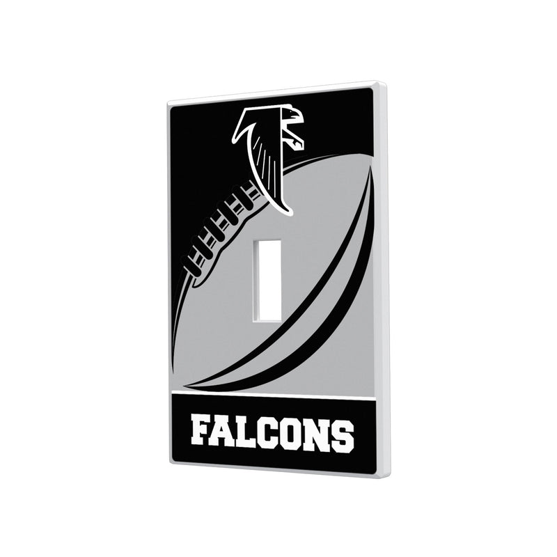 Atlanta Falcons Classic  Passtime Hidden-Screw Light Switch Plate - Single Toggle