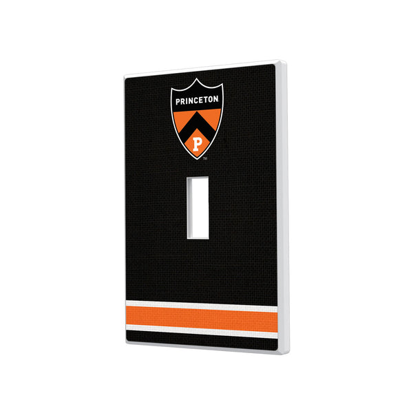 Princeton Tigers Stripe Hidden-Screw Light Switch Plate - Single Toggle