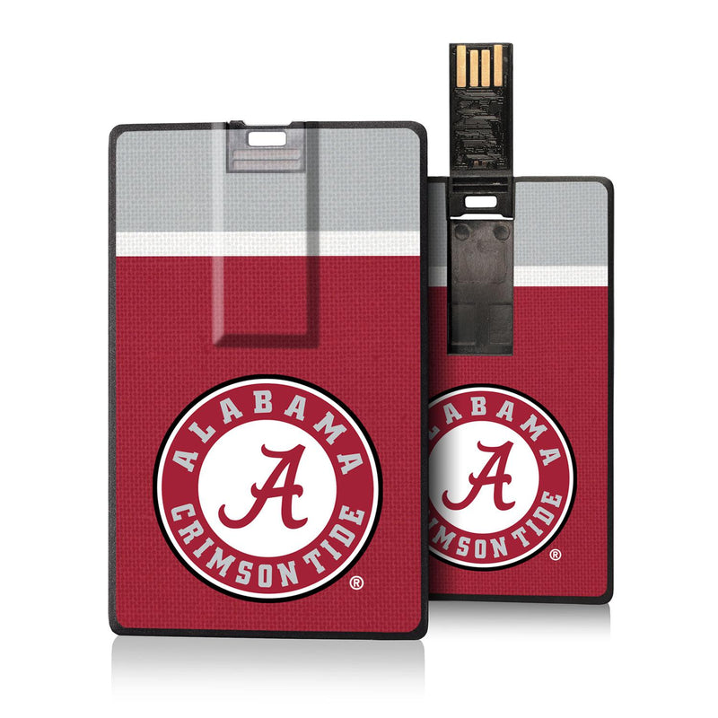 Alabama Crimson Tide Stripe Credit Card USB Drive 32GB