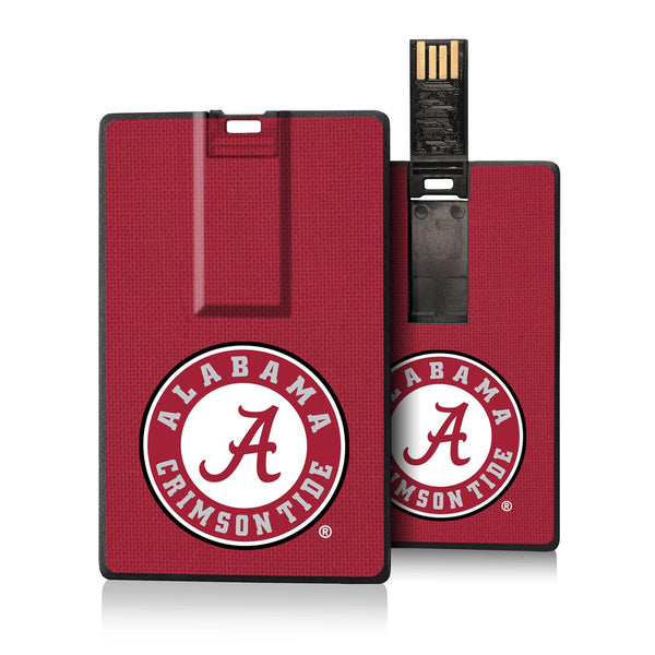 Alabama Crimson Tide Solid Credit Card USB Drive 32GB