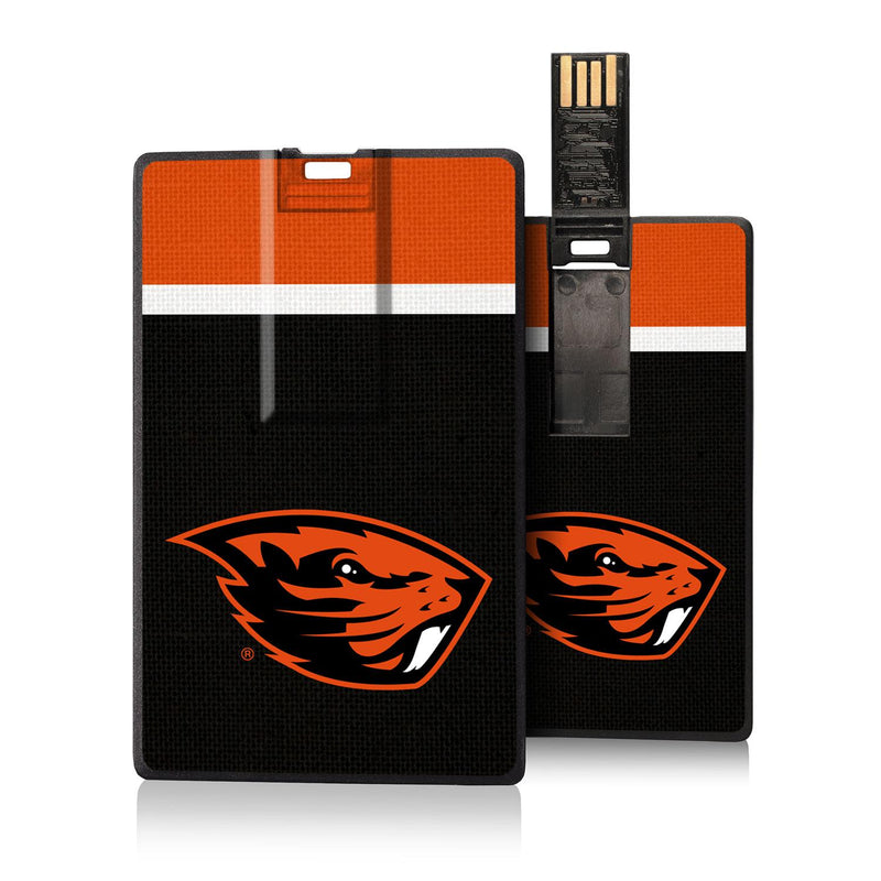 Oregon State Beavers Stripe Credit Card USB Drive 32GB