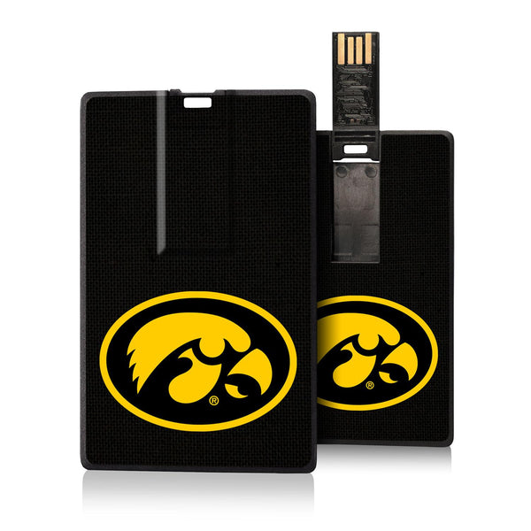 Iowa Hawkeyes Solid Credit Card USB Drive 32GB