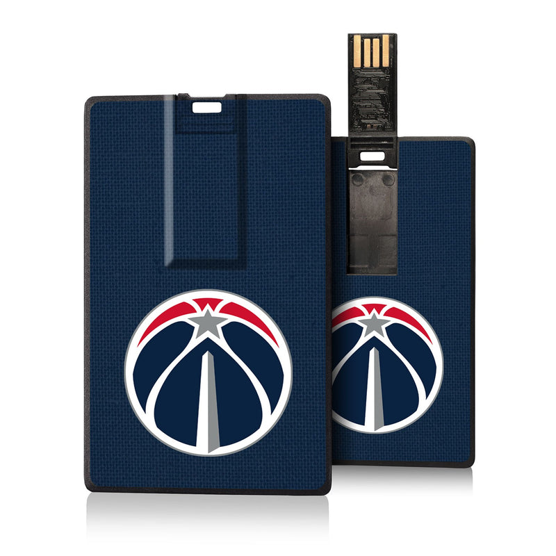 Washington Wizards Solid Credit Card USB Drive 32GB