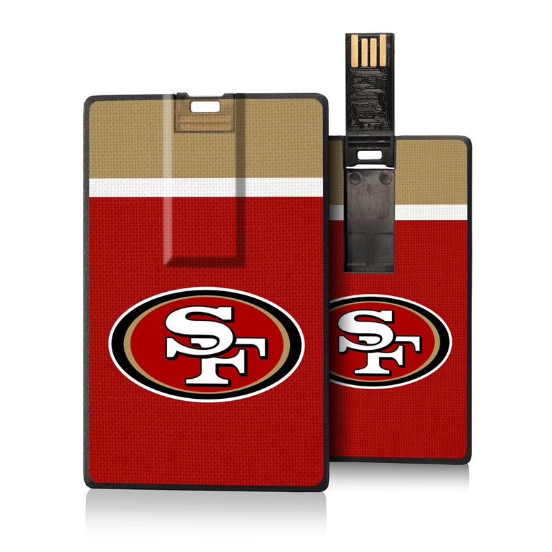 San Francisco 49ers Stripe Credit Card USB Drive 16GB