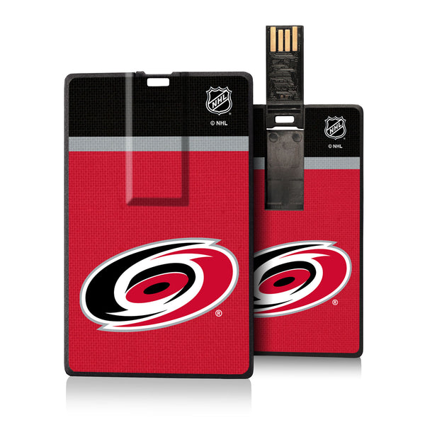 Carolina Hurricanes Stripe Credit Card USB Drive 32GB