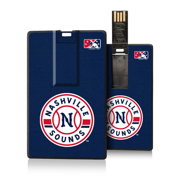 Nashville Sounds Solid Credit Card USB Drive 32GB