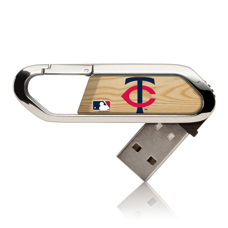 Minnesota Twins Wood Bat USB 32GB Clip Style Flash Drive