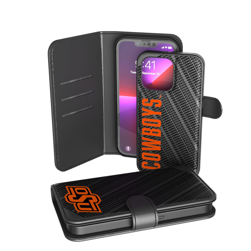 Oklahoma State Cowboys Tilt iPhone Wallet Case