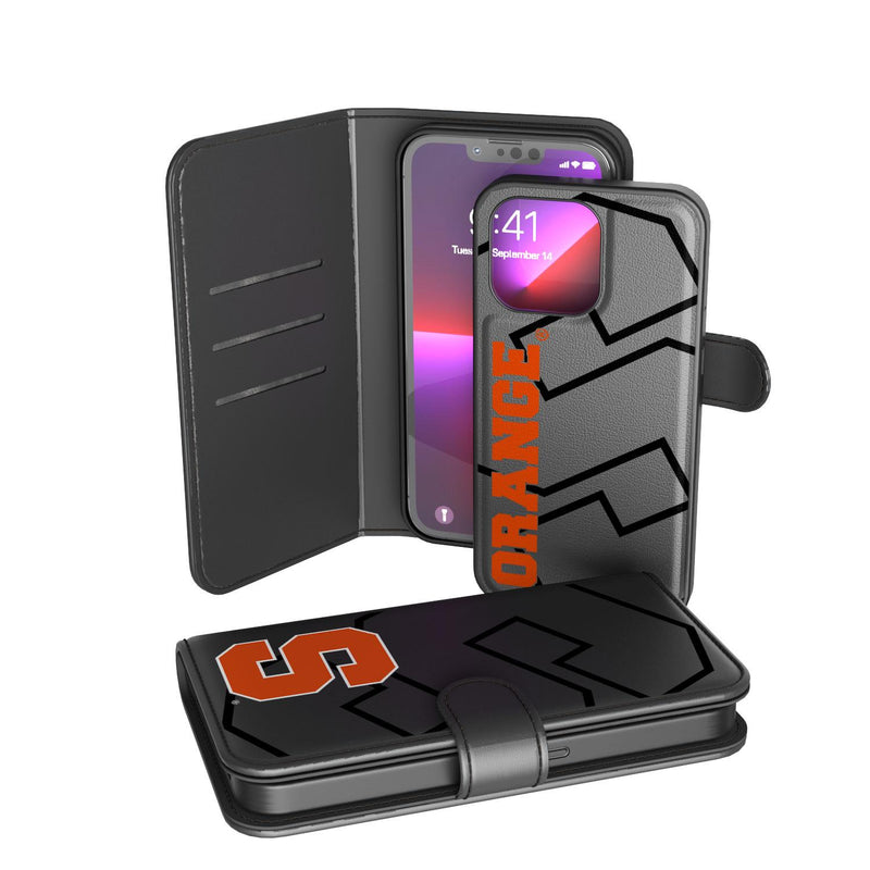 Syracuse Orange Tilt iPhone Wallet Case