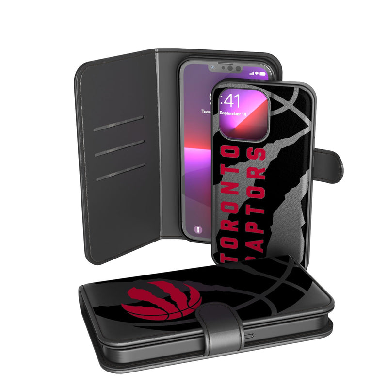 Toronto Raptors Tilt iPhone Wallet Case