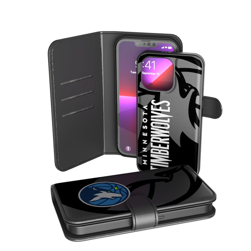 Minnesota Timberwolves Tilt iPhone Wallet Case