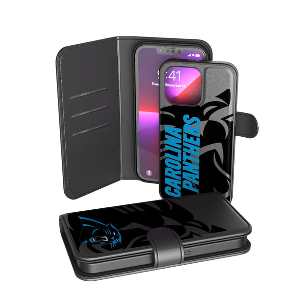 Carolina Panthers Tilt iPhone Wallet Case