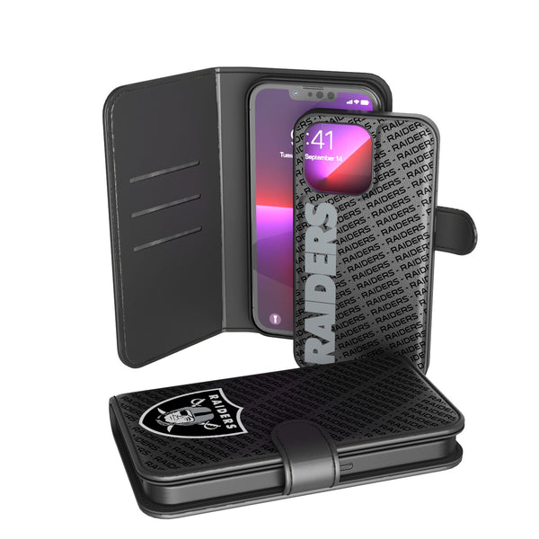 Las Vegas Raiders Tilt iPhone Wallet Case