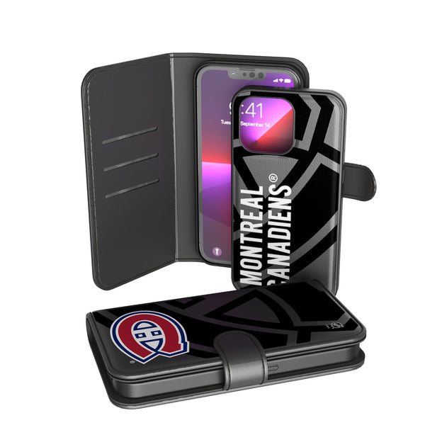 Montreal Canadiens Tilt iPhone Wallet Case