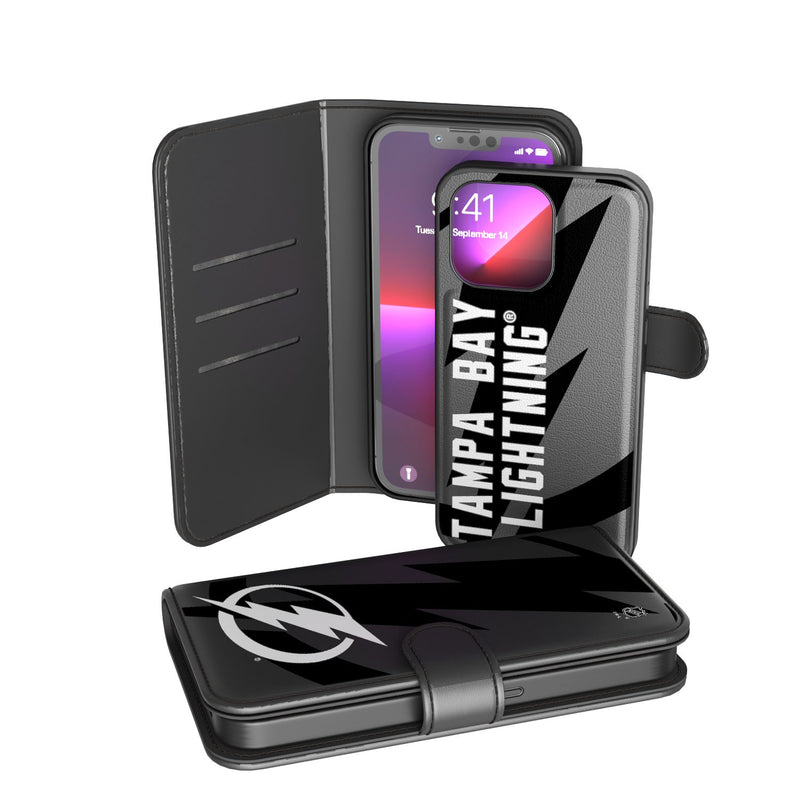 Tampa Bay Lightning Tilt iPhone Wallet Case