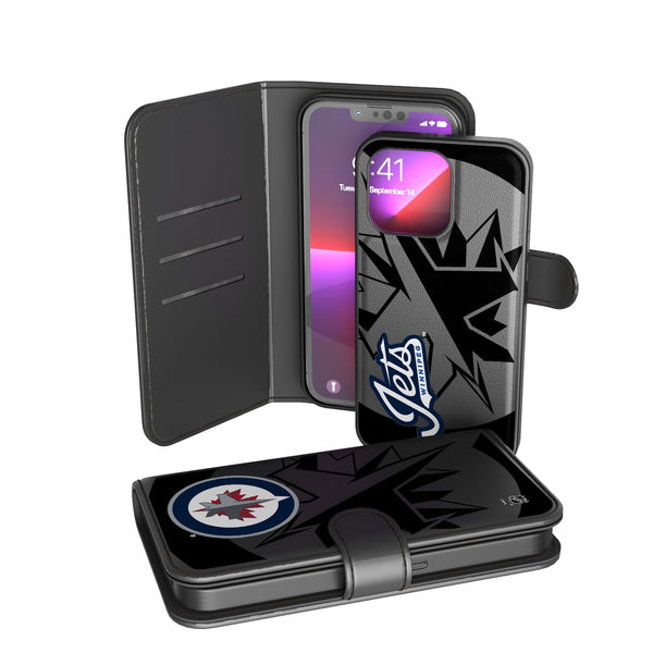 Winnipeg Jets Tilt iPhone Wallet Case