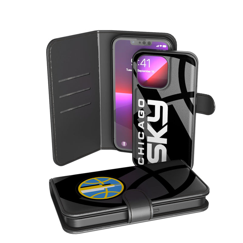 Chicago Sky Tilt iPhone Wallet Case