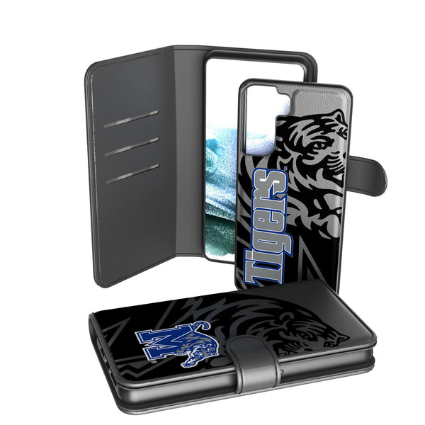 Memphis Tigers Tilt Galaxy Wallet Case