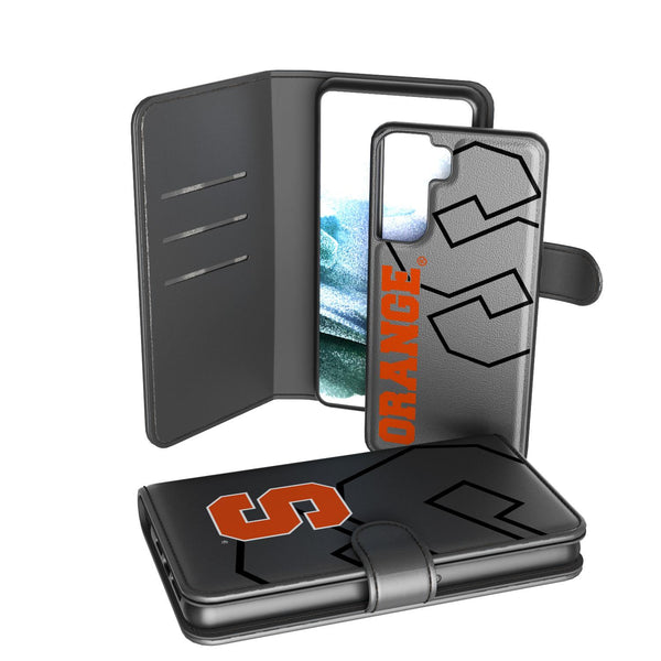 Syracuse Orange Tilt Galaxy Wallet Case