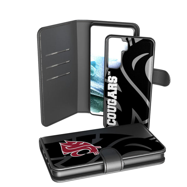 Washington State Cougars Tilt Galaxy Wallet Case