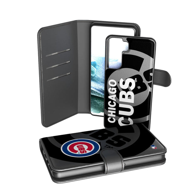 Chicago Cubs Tilt Galaxy Wallet Case