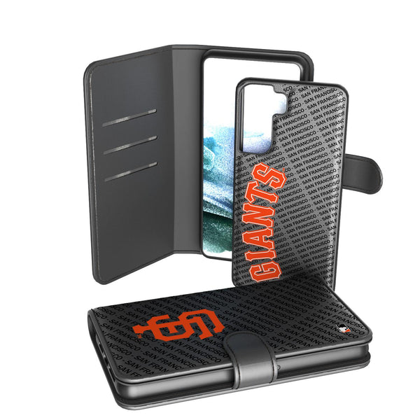 San Francisco Giants Tilt Galaxy Wallet Case