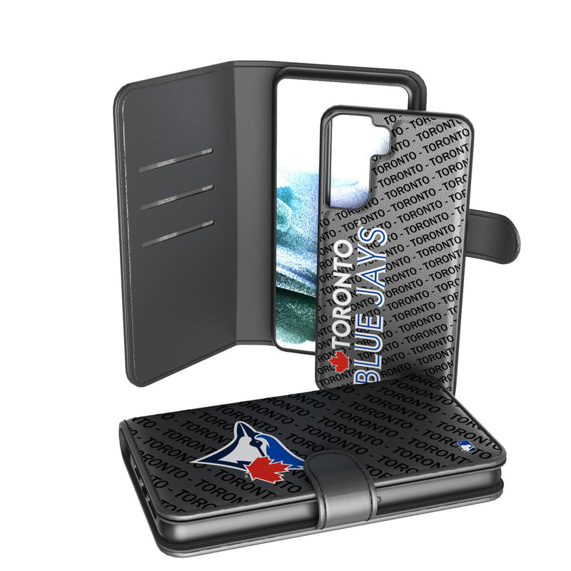 Toronto Blue Jays Tilt Galaxy Wallet Case