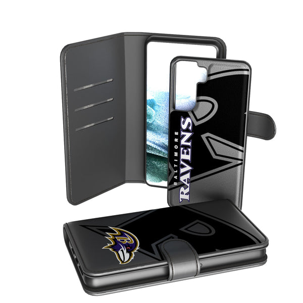 Baltimore Ravens Tilt Galaxy Wallet Case