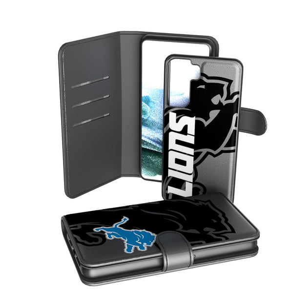 Detroit Lions Tilt Galaxy Wallet Case